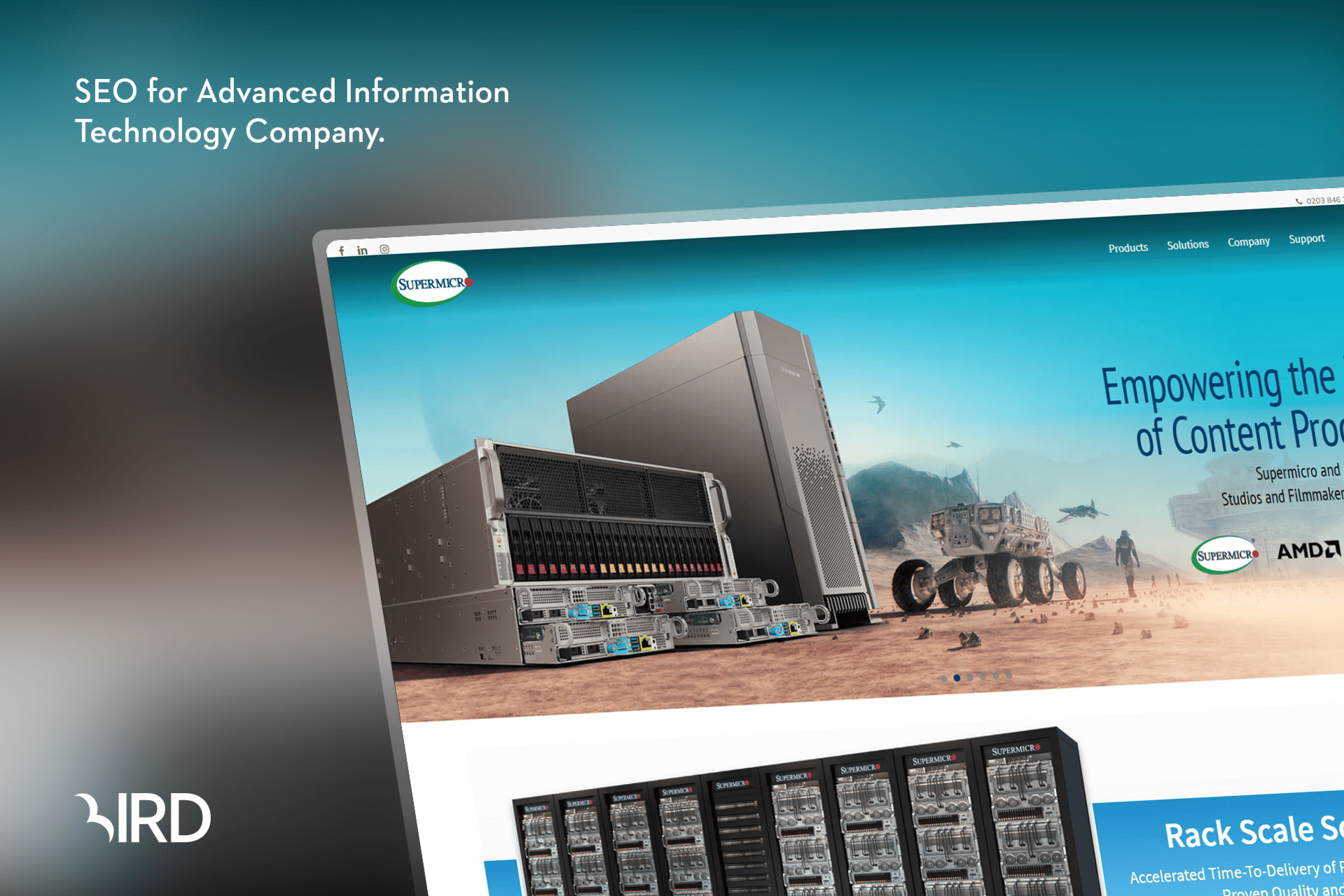 Bird Marketing agency's portfolio